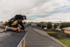 professional gutter guard installation preventing clogs and improving water drainage