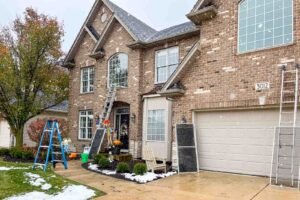 commercial glass cleaning Naperville IL detail window cleaning