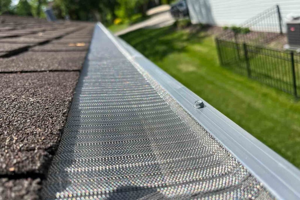 gutter guard Lisle Wheaton IL backyard protection system