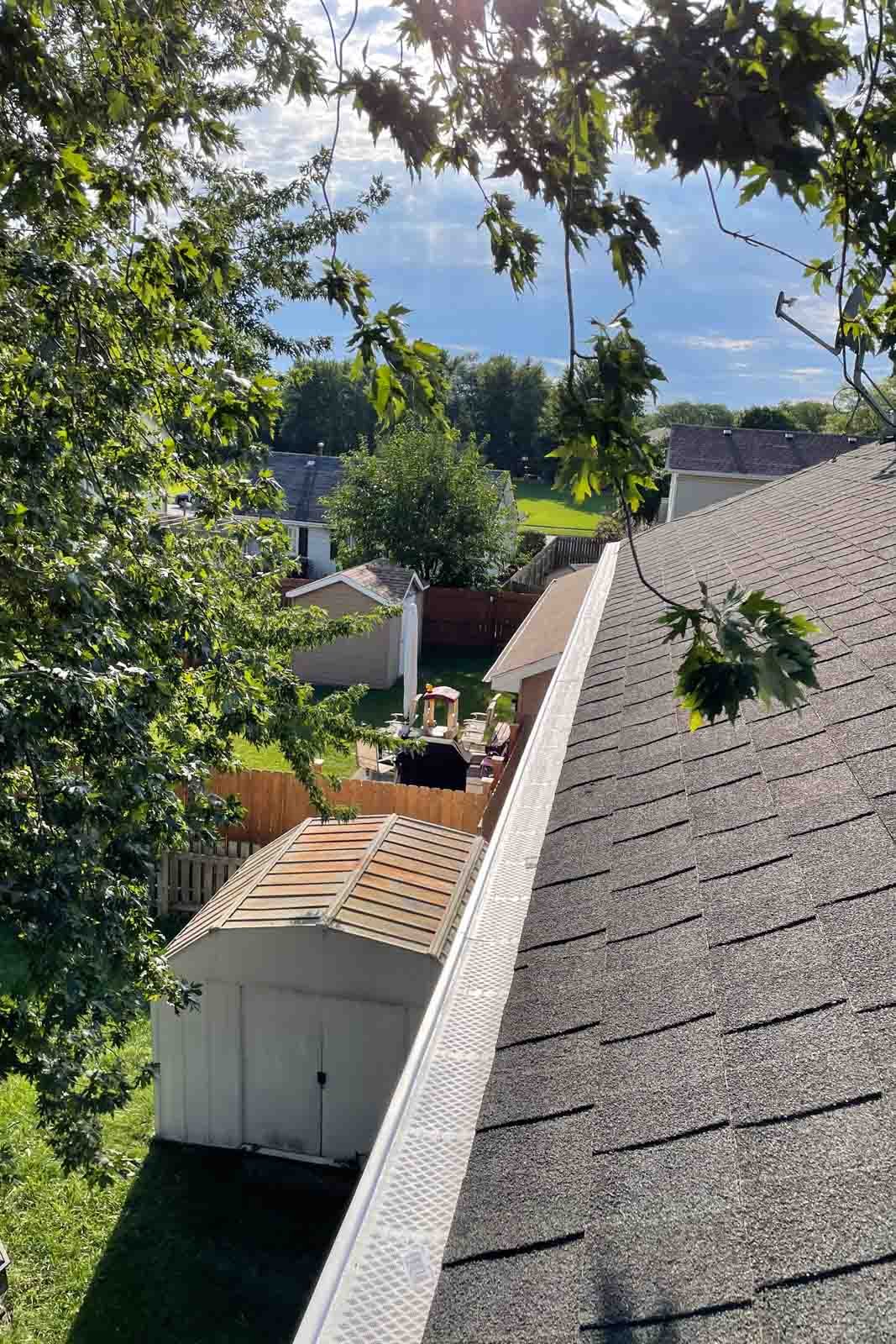 gutter guard Westmont Hinsdale IL protection from leaves and debris