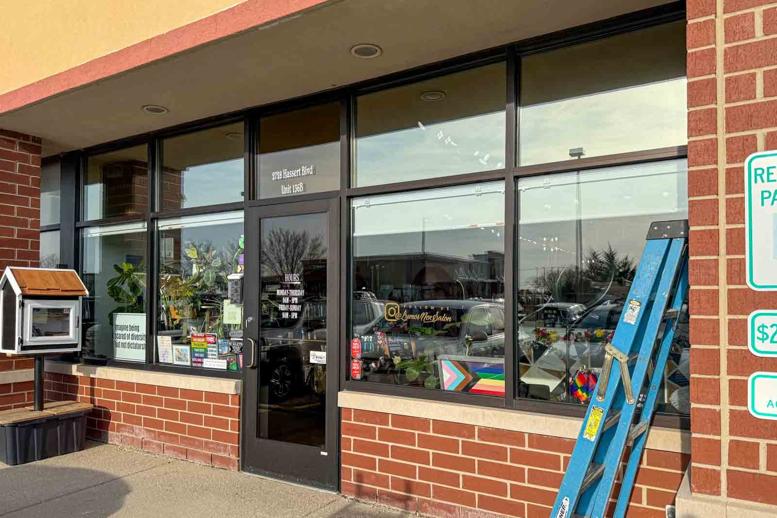 commercial exterior window cleaning Lisle IL building glass