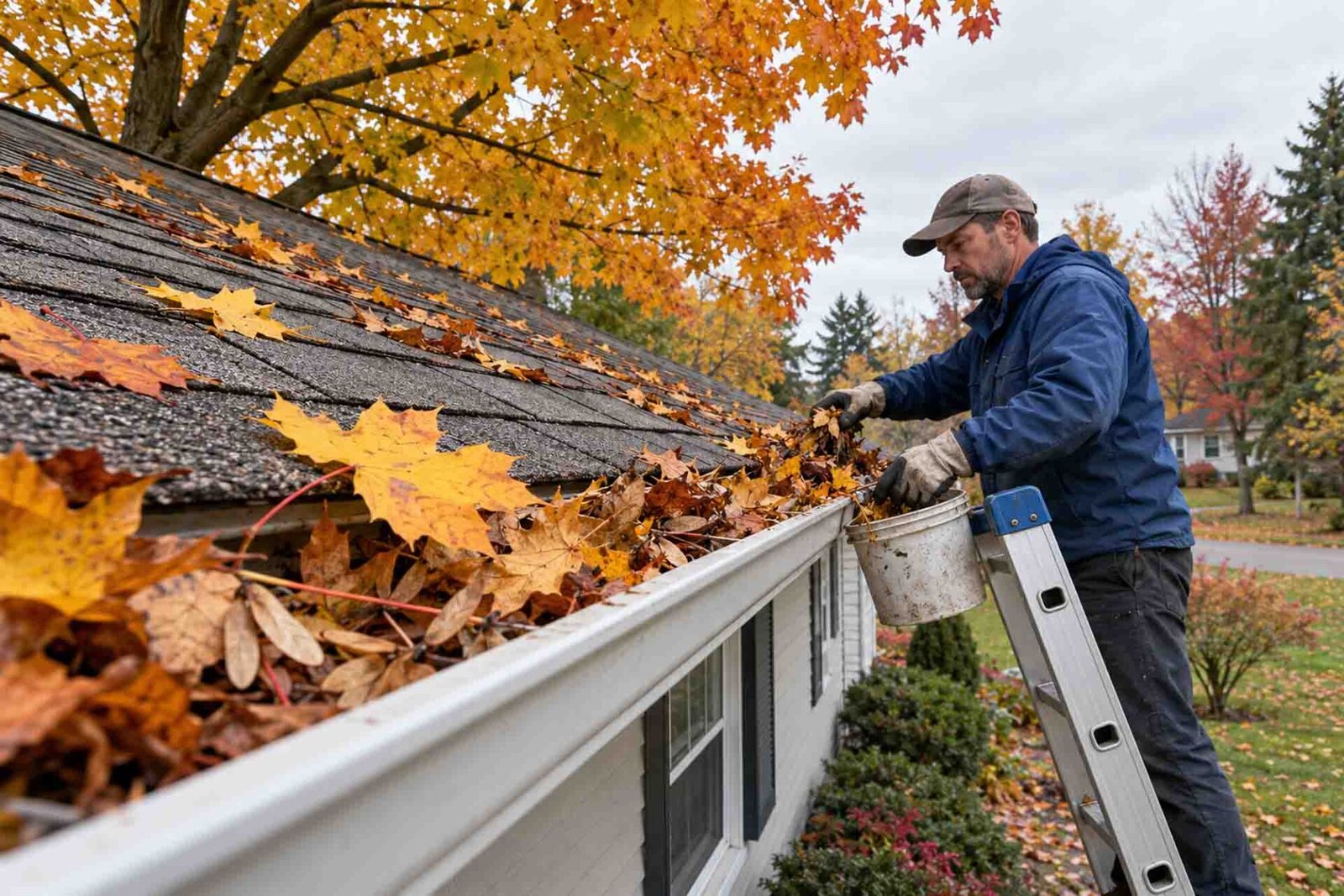 Oak Trees May Require Late-Fall Gutter Cleaning